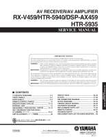 Yamaha DSPAX-459 - Service Manual-4